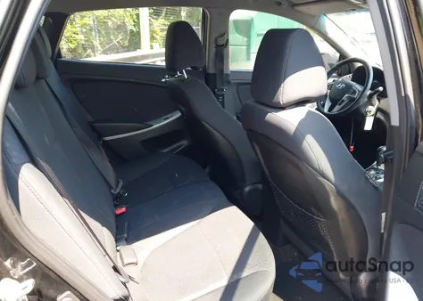 2012 Hyundai Accent Se z USA, uszkodzony, nr VIN KMHCU5AE5CU017538